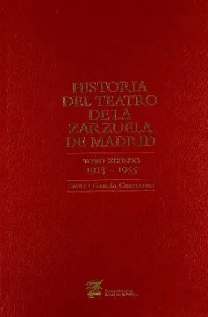 HISTORIA DEL TEATRO DE LA ZARZUELA DE MADRID II