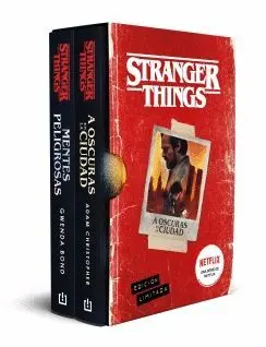STRANGER THINGS (ESTUCHE CON: A OSCURAS EN LA CIUDAD / MENTES PELIGROSAS)