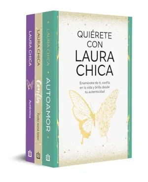 Pack Quiérete con Laura Chica (Contiene: Autoamor Confía. Todo está Bien Auténtica)