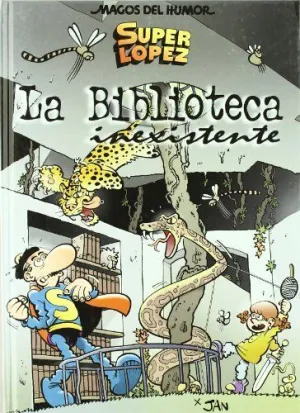 MAGOS HUMOR SUPERLOPEZ 131. BIBLIOTECA