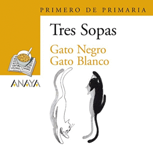 TRES SOPAS. ´GATO NEGRO GATO BLANCO´. PRIMERO DE PRIMARIA