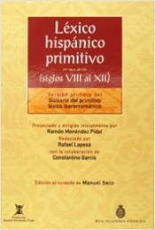 LEXICO HISPANICO PRIMITIVO (SIGLOS VIII AL XII)