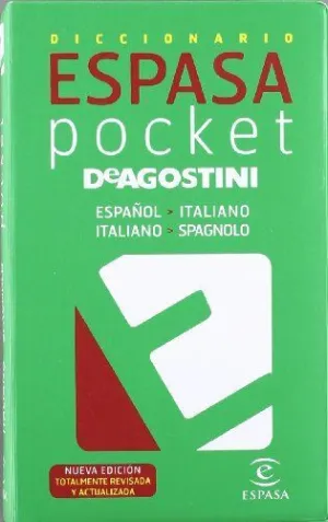 DICCIONARIO ESPASA POCKET ESPAÑOL-ITALIANO / ITALIANO-SPAGNOLO