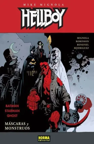 HELLBOY 14: MÁSCARAS Y MONSTRUOS (ED. CARTONÉ).