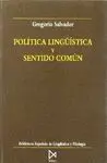 POLITICA LINGÜISTICA Y SENTIDO COMUN
