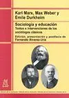 SOCIOLOGIA Y EDUCACION. <BR>
