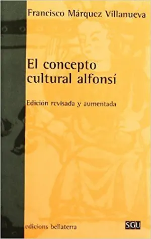 EL CONCEPTO CULTURAL ALFONSÍ