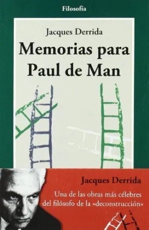 MEMORIAS PARA PAUL DE MAN
