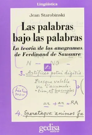 LAS PALABRAS BAJO LAS PALABRAS<BR>