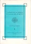 CONTRIBUCION PARA UNA BIBLIOGRAFIA DE LA LITERATURA ÁRABE DEL SIGLO XX