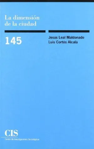 LA DIMENSIÓN DE LA CIUDAD