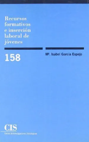 RECURSOS FORMATIVOS E INSERCIÓN LABORAL DE JÓVENES