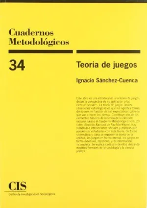 TEORÍA DE JUEGOS