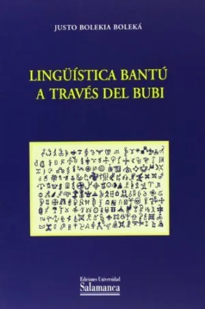 LINGÜISTICA BANTU A TRAVES DEL BUBI
