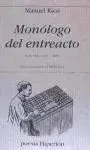 MONOLOGO DEL ENTREACTO.