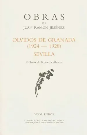 OLVIDOS DE GRANADA (1924-1928); SEVILLA.