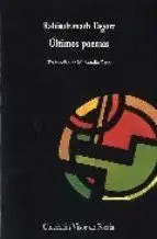 ULTIMOS POEMAS R. TAGORE