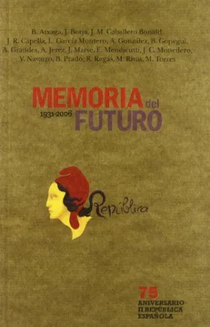 MEMORIA DEL FUTURO 1931-2006 (+CD)