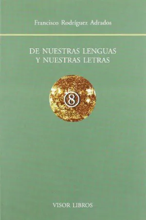 DE NUESTRAS LENGUAS Y NUESTRAS LETRAS