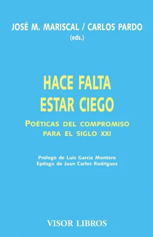 HACE FALTA ESTAR CIEGO<BR>