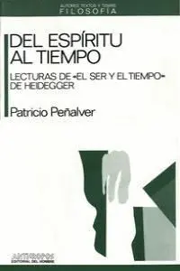 DEL ESPIRITU AL TIEMPO: <BR>