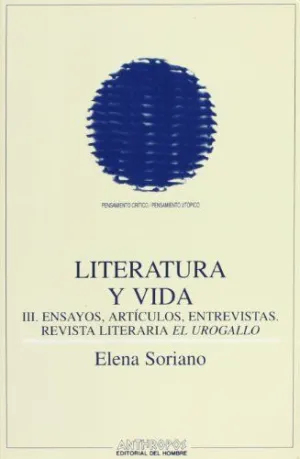 Literatura y Vida, Iii