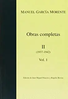 OBRAS COMPLETAS II: VOLUMEN 1 (1937-1942) (2ª MANO)