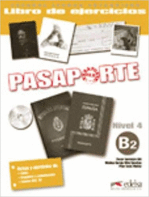 PASAPORTE 4 (B2) - LIBRO DE EJERCICIOS + CD AUDIO