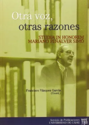 OTRA VOZ, OTRAS RAZONES.
