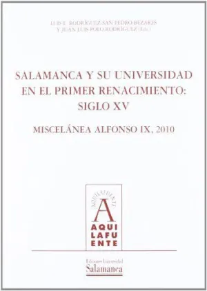 SALAMANCA Y SU UNIVERSIDAD EN EL PRIMER