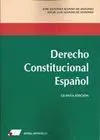 DERECHO CONSTITUCIONAL ESPAÑOL