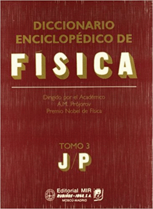 DICCIONARIO ENCICLOPÉDICO DE FÍSICA III
