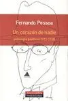 UN CORAZON DE NADIE: ANTOLOGÍA POÉTICA (1913-1935)