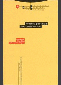 FILOSOFIA POLITICA II. TEORIA DEL ESTADO