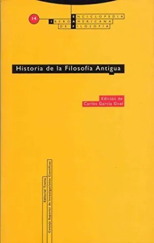 HISTORIA DE LA FILOSOFIA ANTIGUA