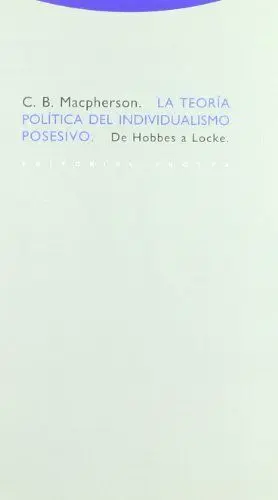 TEORIA POLITICA DEL INDIVIDUALISMO POSESIVO,LA
