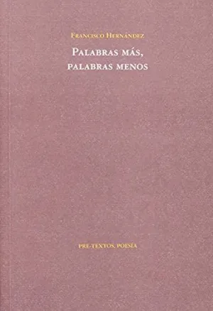 PALABRAS MAS PALABRAS MENOSPT-707