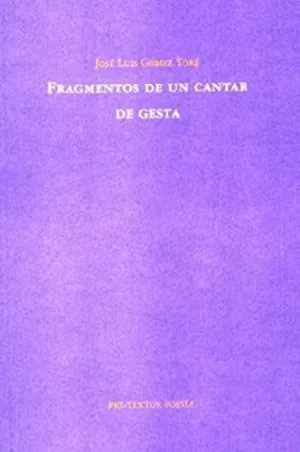 FRAGMENTOS DE UN CANTAR DE GESTA PT-887