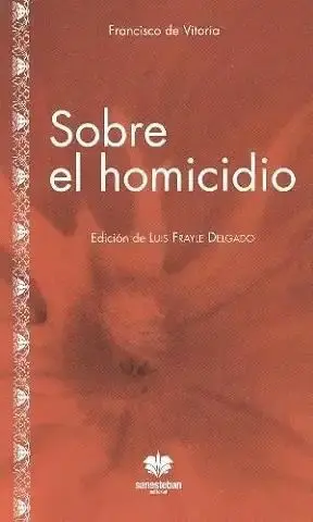 SOBRE EL HOMICIDIO