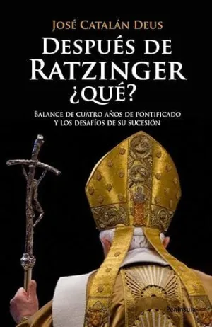 DESPUES DE RATZINGER ¿QUÉ?: BALANCE DE CUATRO AÑOS DE PONTIFICADO Y LOS DESAFÍOS DE SU SUCESIÓN