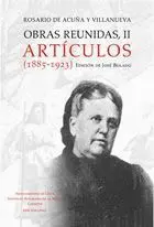 OBRAS REUNIDAS, II. ARTÍCULOS (1885-1923)