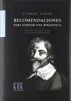 RECOMENDACIONES PARA FORMAR UNA BIBLIOTECA