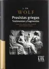 PROSISTAS GRIEGAS
