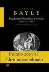DICCIONARIO HISTÓRICO Y CRÍTICO, TOMO I: A-AFRO