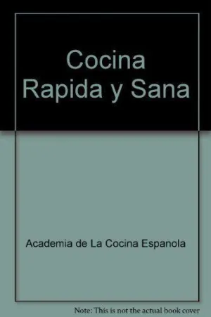 COCINA RAPIDA Y SANA
