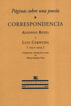 PAGINAS SOBRE UNA POESIA: CORRESPONDENCIA ALFONSO REYES Y LUIS CERNUDA (1932-1959)