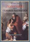 INVENTARIO DE LOS CUADROS SUSTRAIDOS