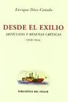DESDE EL EXILIO