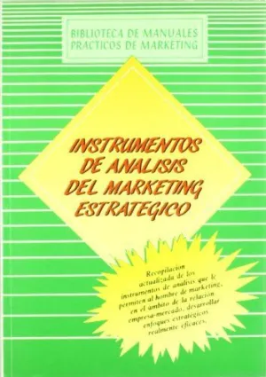 INSTRUMENTOS DE ANÁLISIS DEL MARKETING ESTRATÉGICO