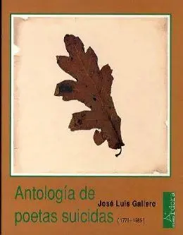 ANTOLOGÍA DE POETAS SUICIDAS